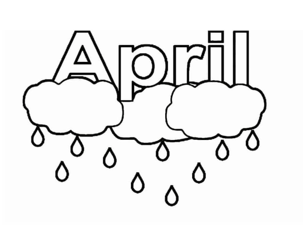 Dibujo de 5 de Abril para Colorear