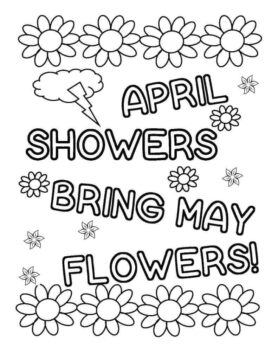 Dibujo de 7 de Abril para Colorear