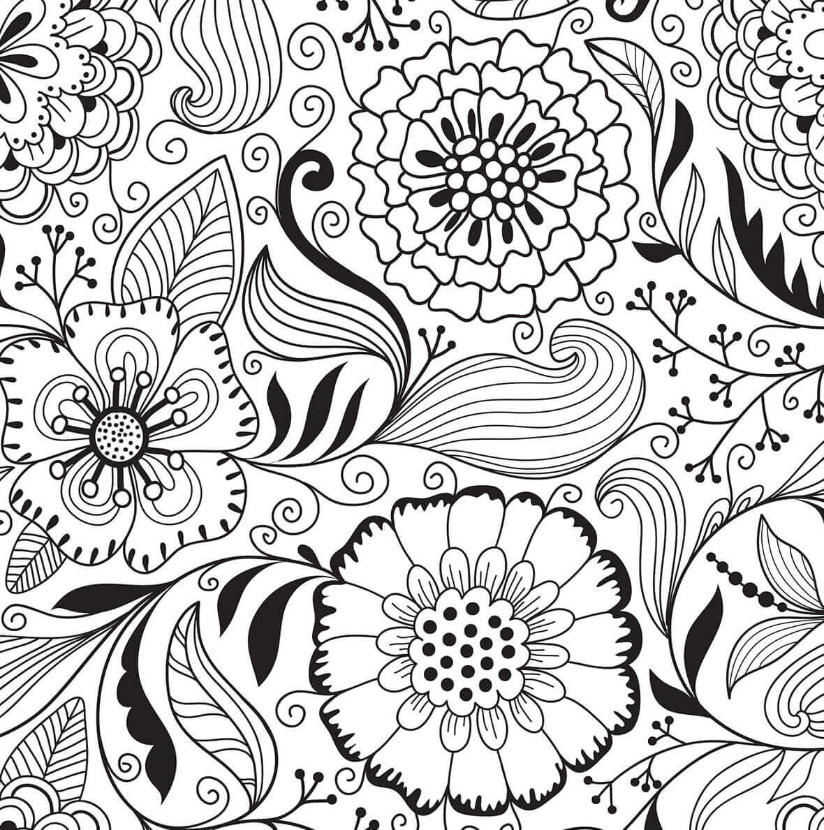 Dibujo de Imagen Abstracta Hd para Colorear