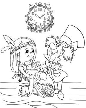 Dibujo de Free Disney Thanksgiving Coloring Page 2 para Colorear