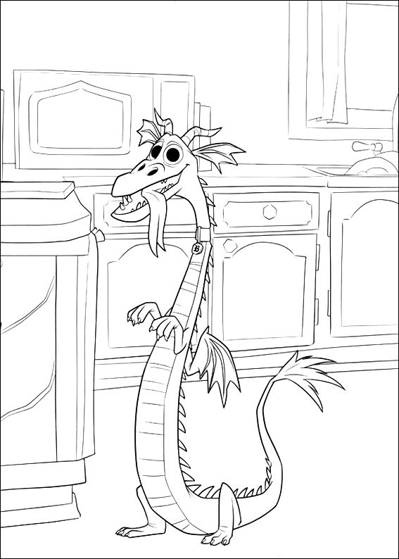 Dibujo de Blazey para Colorear