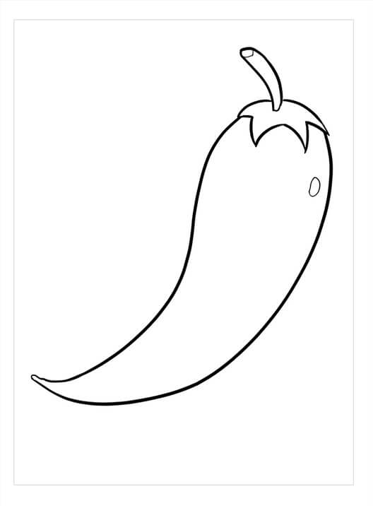 Dibujo de Aj Bsico para Colorear