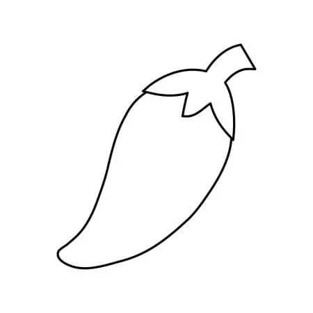Dibujo de Aj Perfecto para Colorear