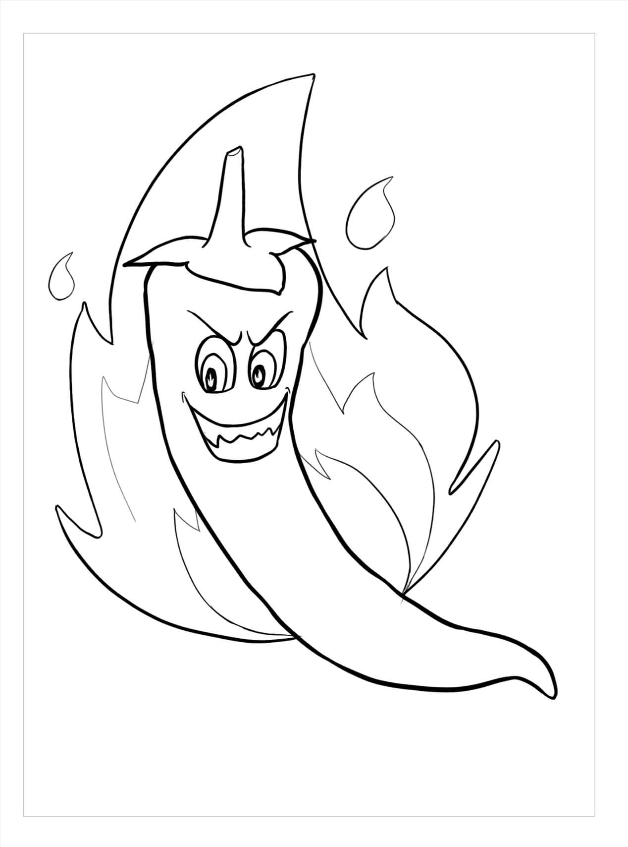Dibujo de Diversin con Aj para Colorear