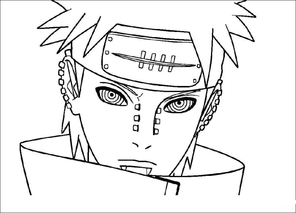 Dibujo de Dolor de Cara para Colorear