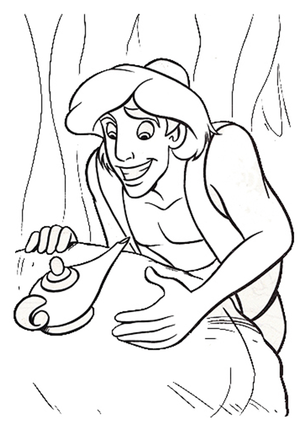 Dibujo de 1527150331 The Aladdín A4 para Colorear
