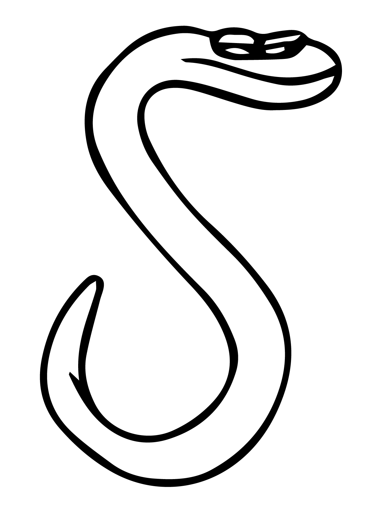 Dibujo de Alphabet Lore 19 para Colorear