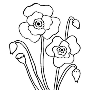 Dibujo de Mueco de Nieve de la Oficina de Correos 1 para Colorear