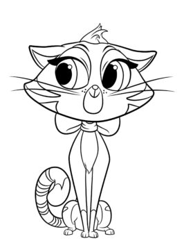 Dibujo de Lindo Hissy Scaled para Colorear
