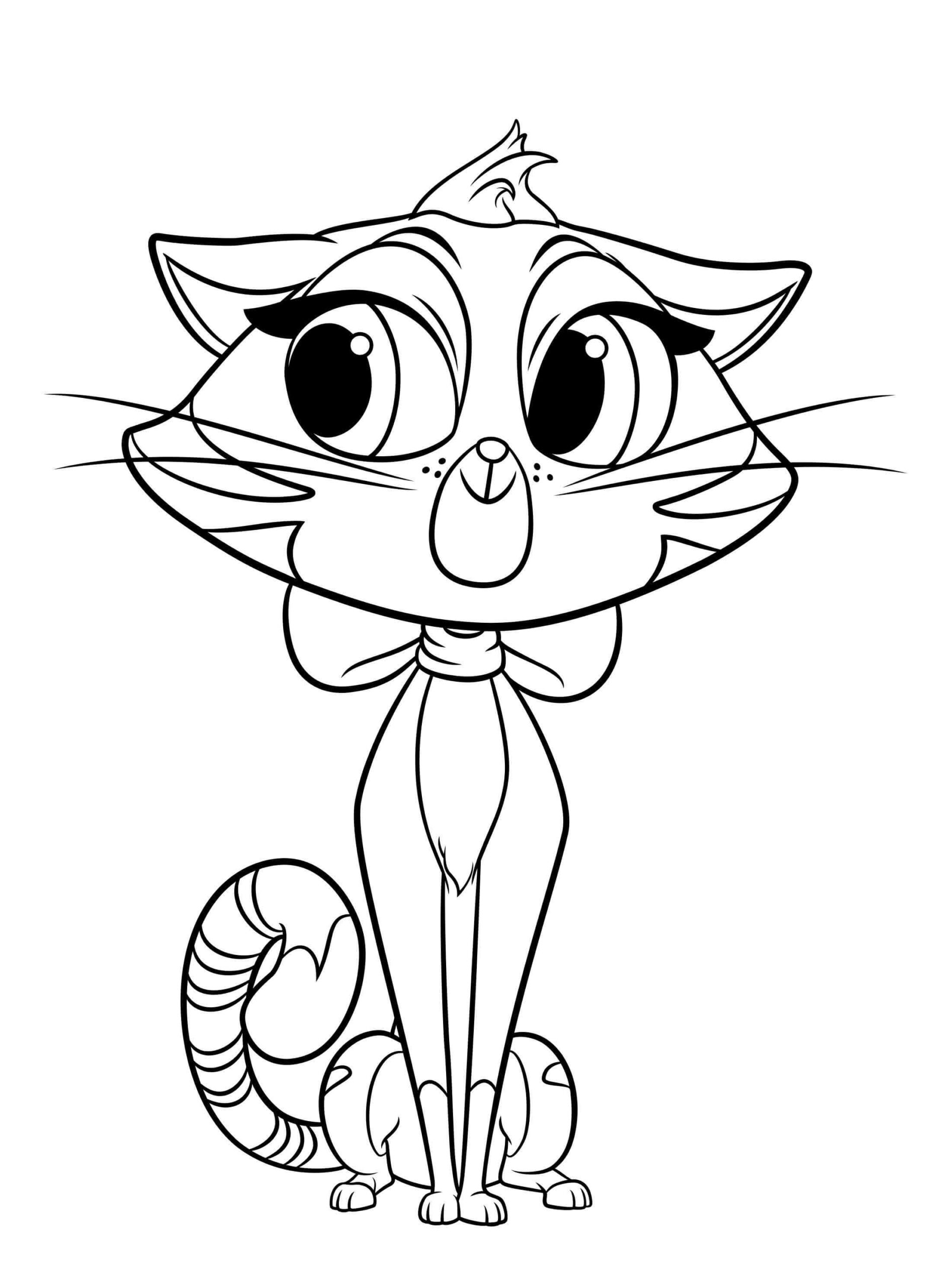 Dibujo de Lindo Hissy Scaled para Colorear