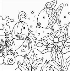 Dibujo de Dos Peces Lindo para Colorear