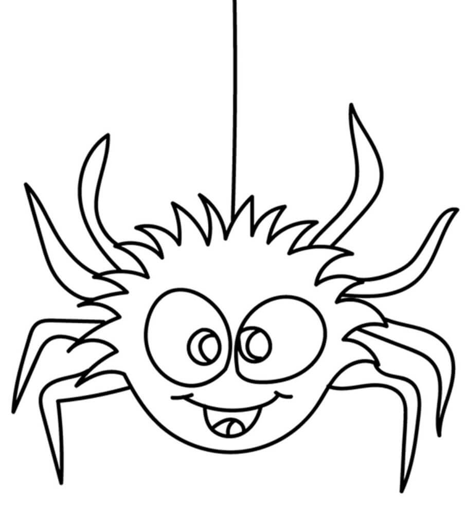 Dibujo de Bebé araña para Colorear
