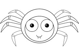 Dibujo de Animados de araña para Colorear
