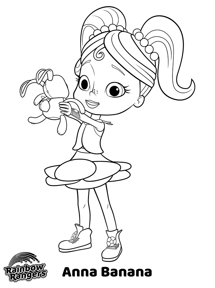 Dibujo de Anna Platano para Colorear