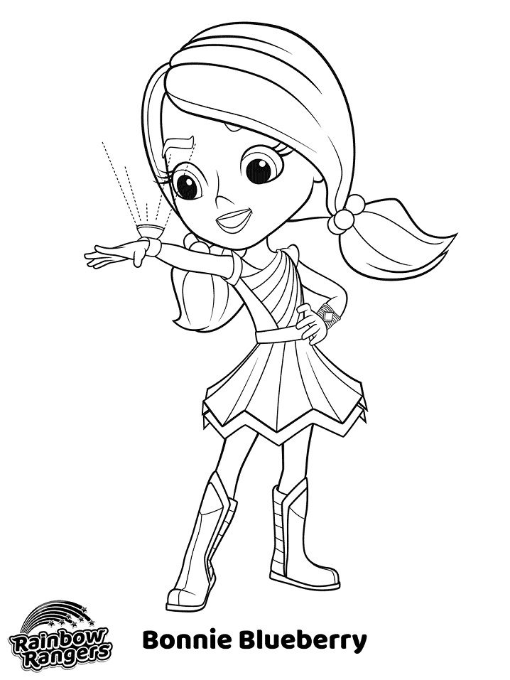 Dibujo de Bonnie Arandano para Colorear