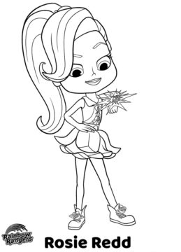 Dibujo de Fresco Rosie Redd para Colorear