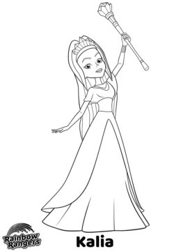 Dibujo de Kalia para Colorear