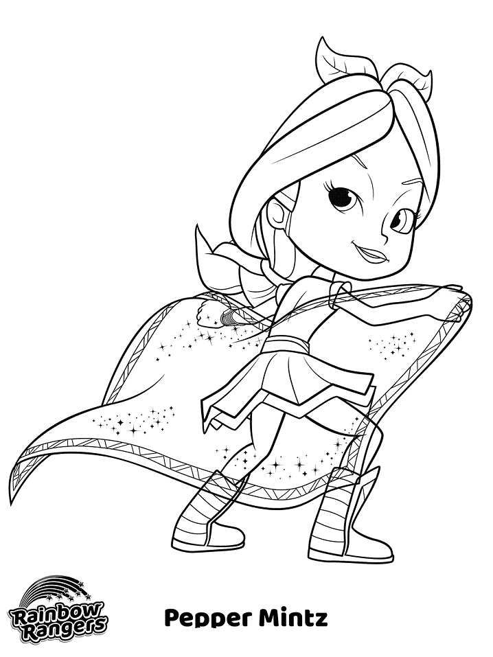 Dibujo de Pimienta Mintz para Colorear
