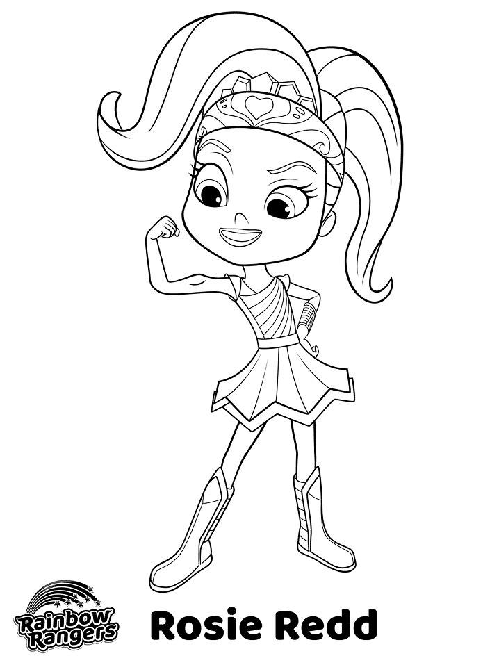 Dibujo de Rosie Redd para Colorear