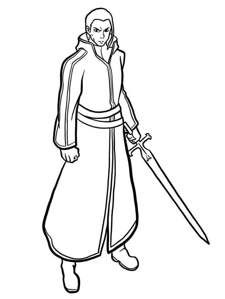 Dibujo de Heathcliff para Colorear