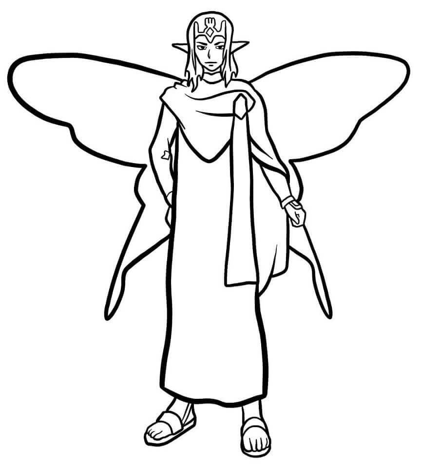 Dibujo de Obeiron para Colorear