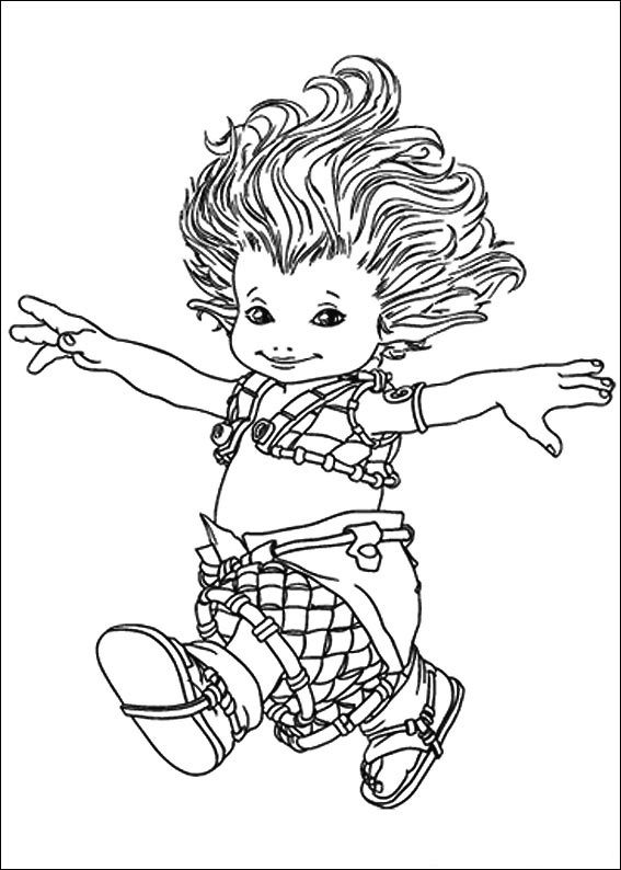 Dibujo de Betameche Caminando para Colorear