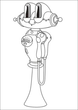 Dibujo de Buddy de Astro Boy para Colorear