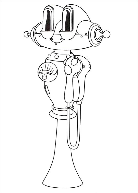 Dibujo de Buddy de Astro Boy para Colorear