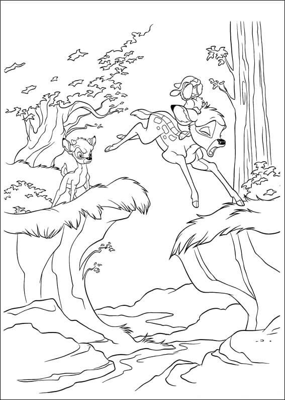 Dibujo de Golpeador y Flor para Colorear