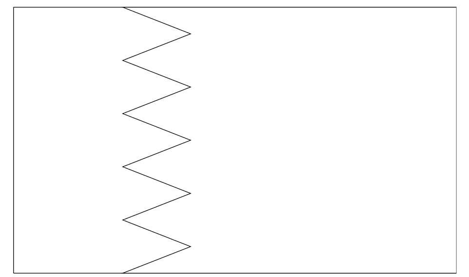 Dibujo de Bandera de Bahrein para Colorear