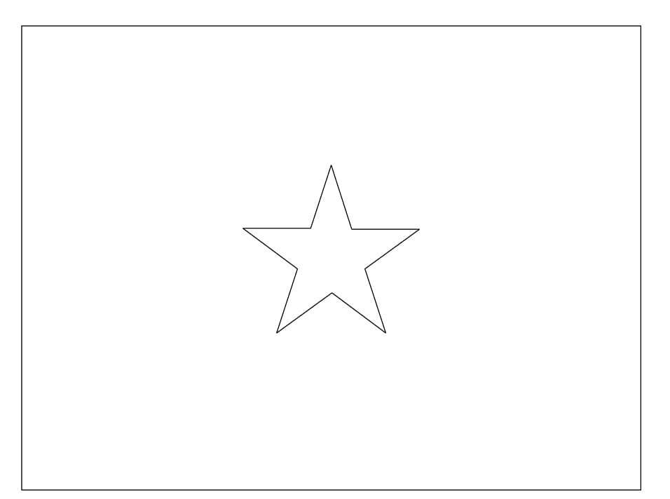 Dibujo de Bandera de Vietnam para Colorear