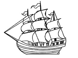 Dibujo de Buen Barco para Colorear