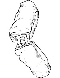 Dibujo de Caramelo de Chocolate para Colorear