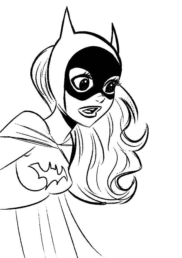 Dibujo de Batichica Sorpresa para Colorear