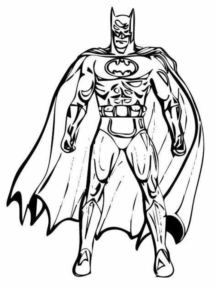 Dibujo de Batman para Colorear