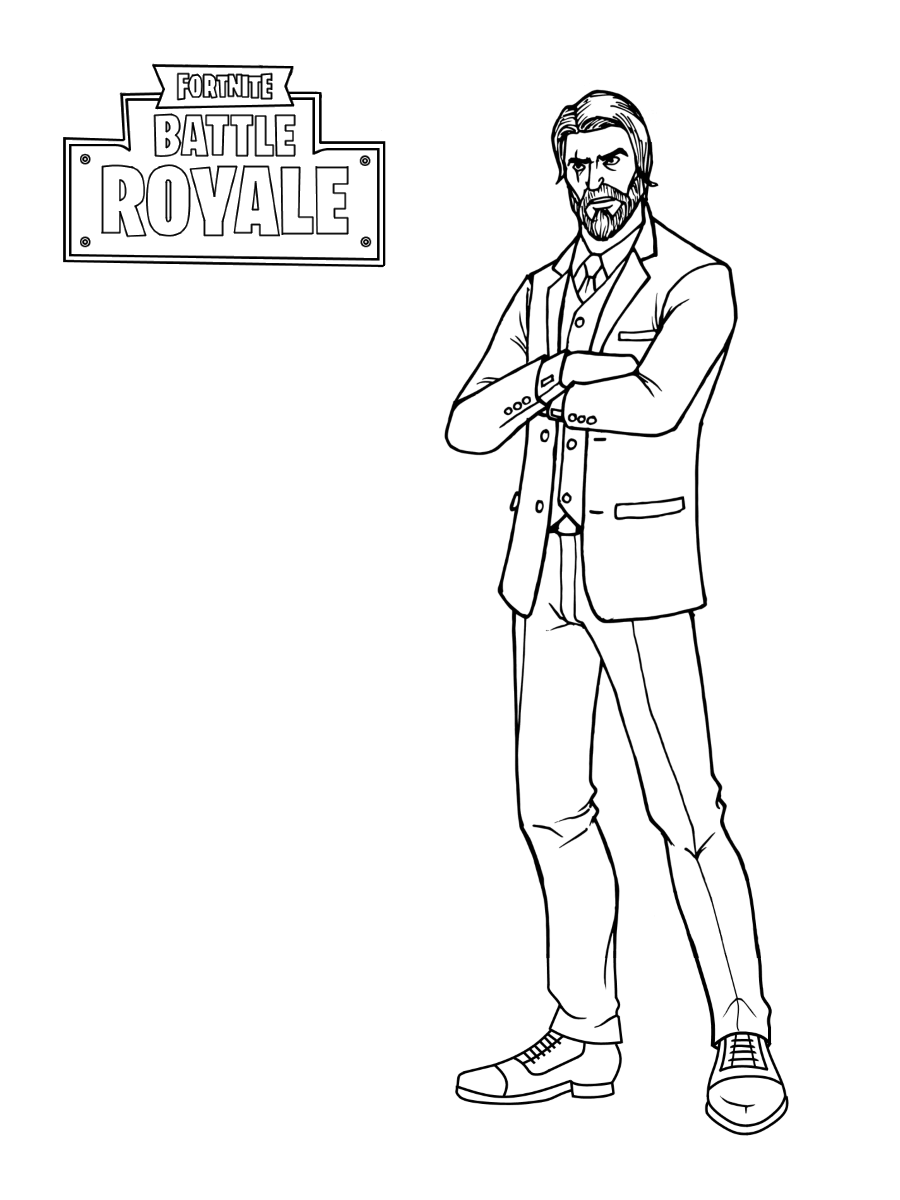 Dibujo de El Segador para Colorear