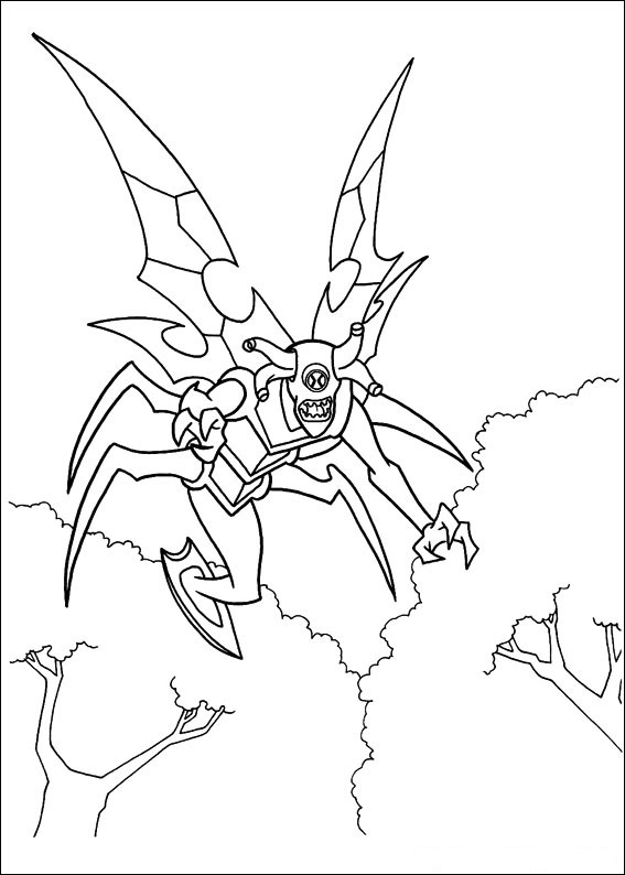 Dibujo de Lepidopteros de Mosca Fetida para Colorear