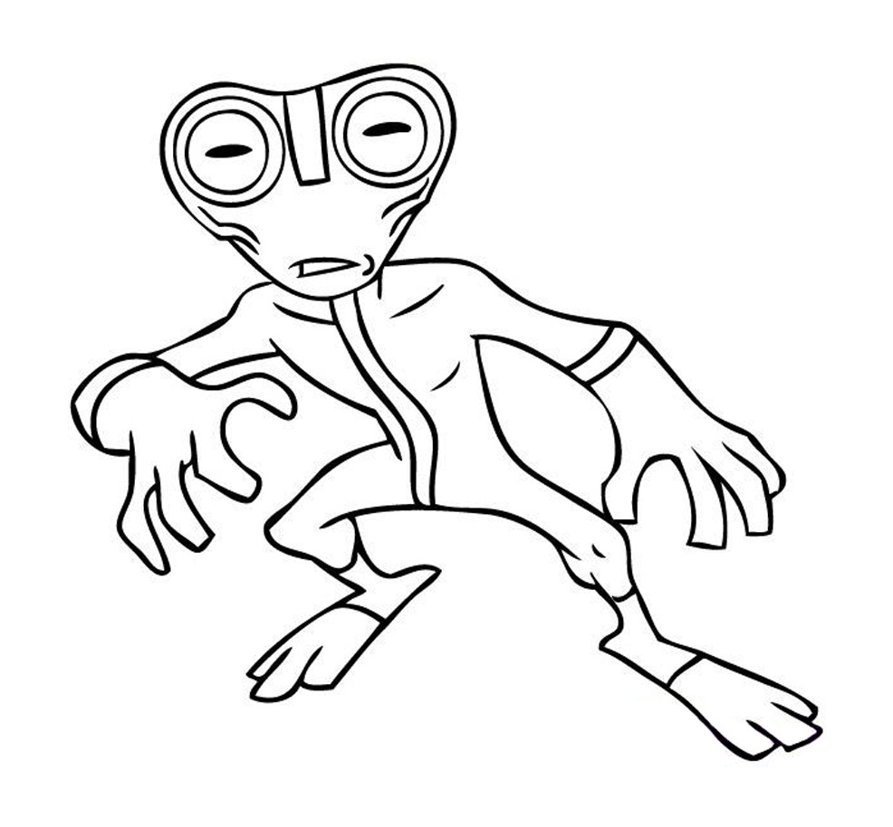 Dibujo de Materia Gris para Colorear