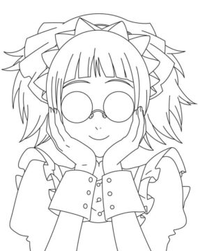 Dibujo de Lindo Mey Rin para Colorear