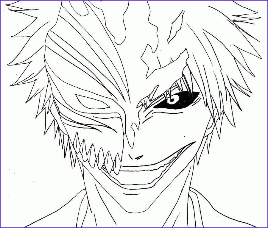 Dibujo de Ichigo Hueco para Colorear