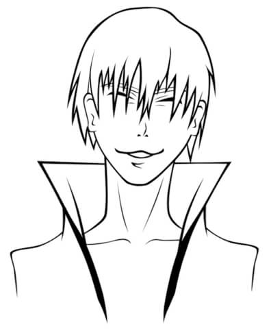 Dibujo de Feliz Ichimaru para Colorear
