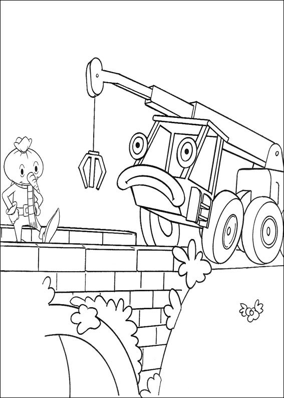 Dibujo de Enojado Alto para Colorear