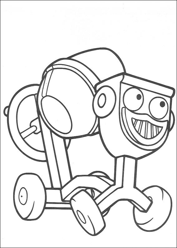 Dibujo de Feliz Mareado para Colorear