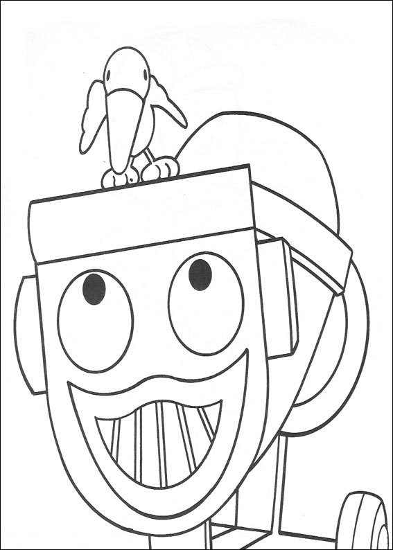 Dibujo de Mareado y Hamish para Colorear