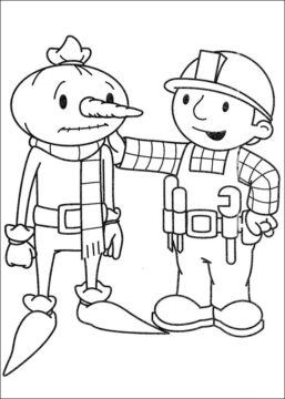 Dibujo de Spud Triste para Colorear
