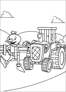 Dibujo de Spud y Travis para Colorear