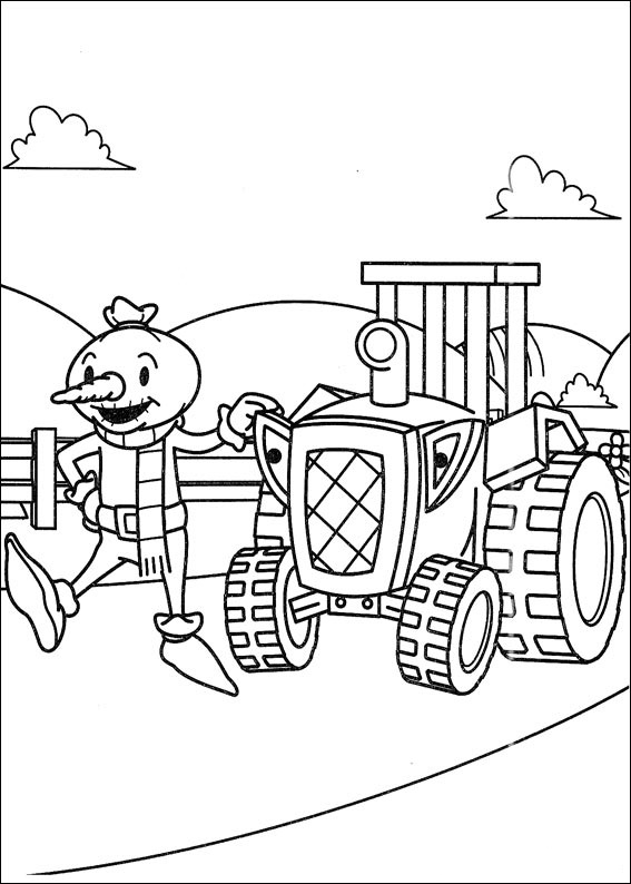 Dibujo de Spud y Travis para Colorear