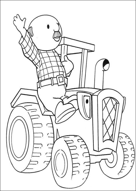 Dibujo de Sr Bernard Bentley en Travis para Colorear