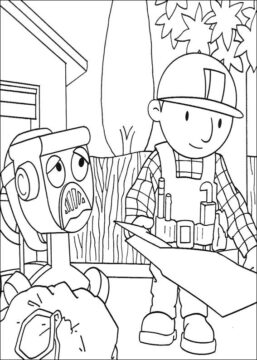 Dibujo de Triste Mareado para Colorear