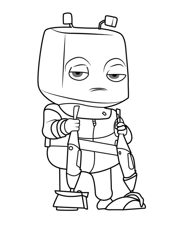 Dibujo de Cici Ko para Colorear